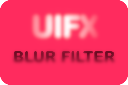 UIFX-BlurFilter