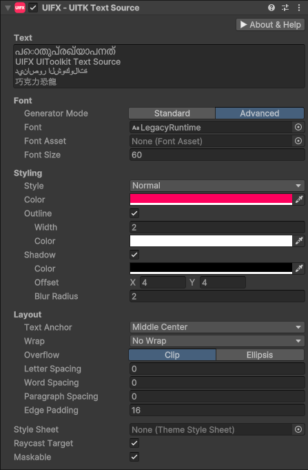 Component Screenshot